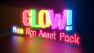 Glow - Neon Sign Asset Pack