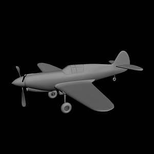 3d aircraft model