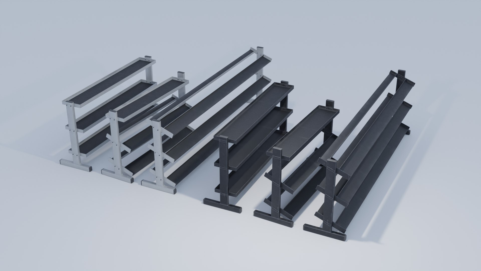 Weight Racks 3D - TurboSquid 2033274