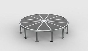 3D Portable stages 03 3D model