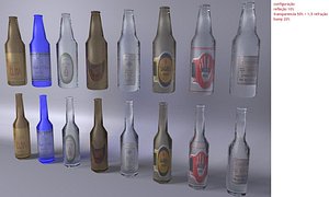 free obj model bottle