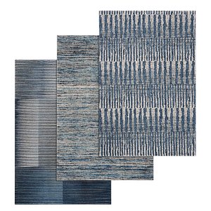 3D model set rugs