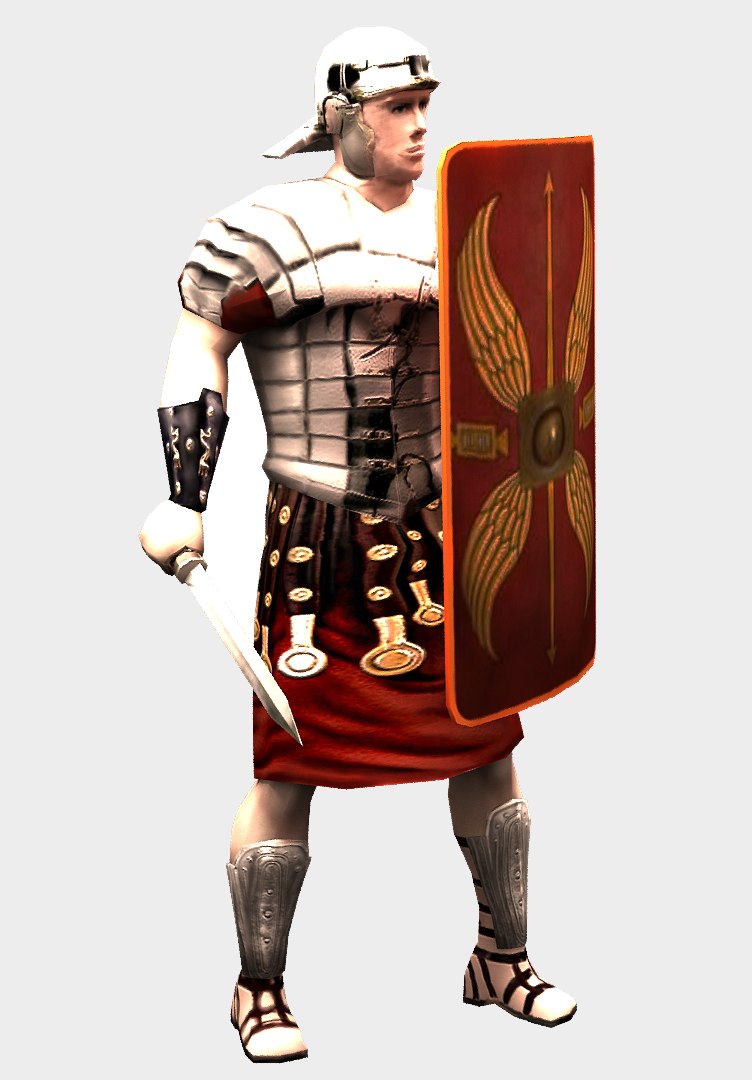 3d Roman Soldier Model