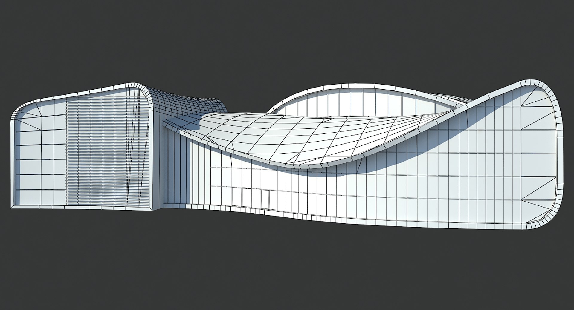 Sports Complex Model - TurboSquid 1246601