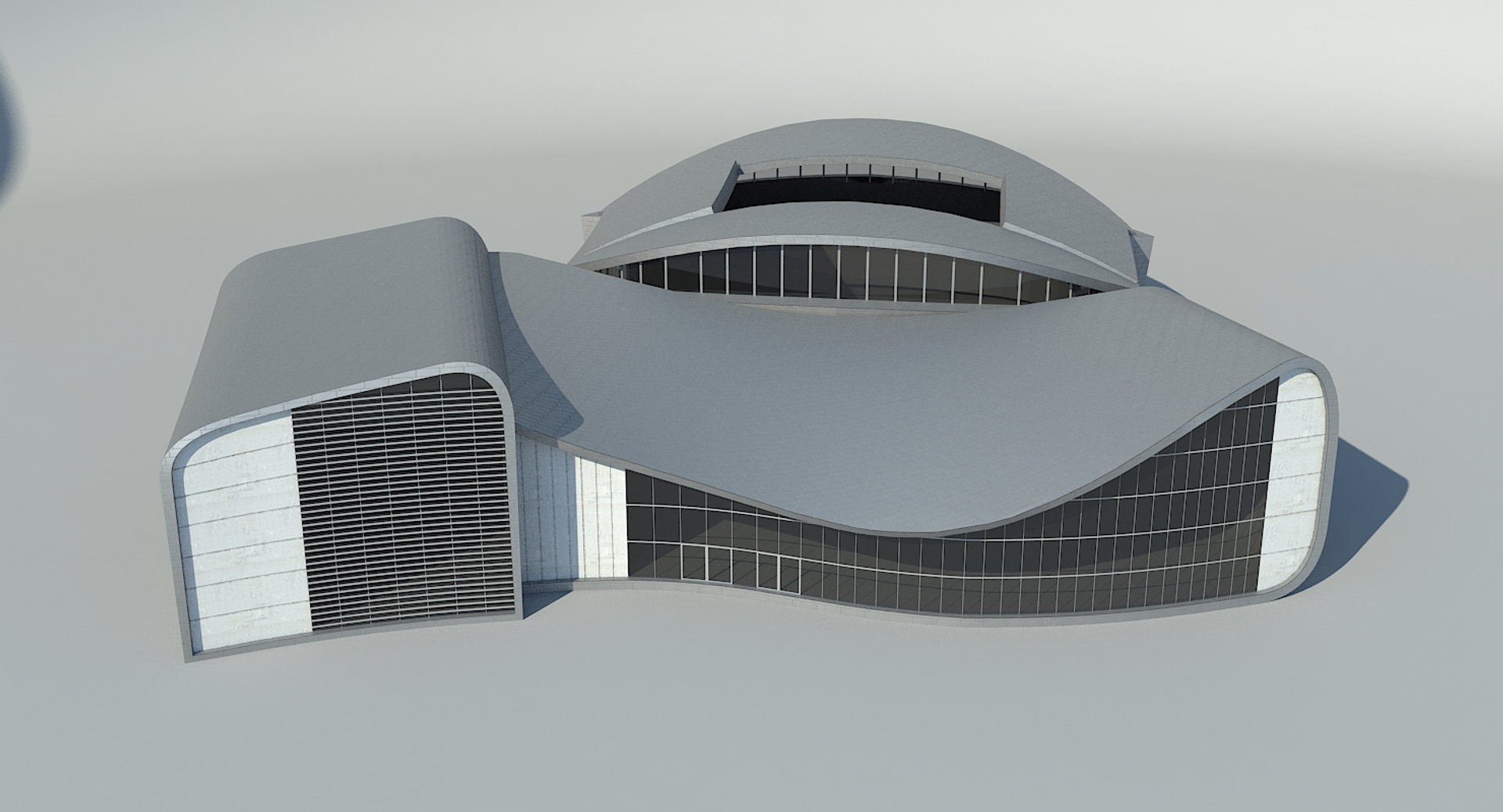 Sports Complex Model - TurboSquid 1246601