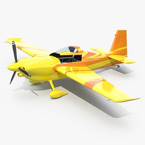 3D sport aerobatic aircraft generic model
