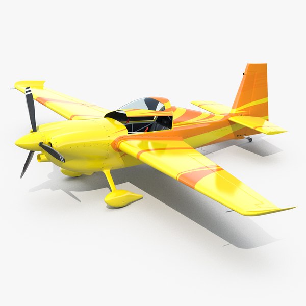 modelo 3d Sport Aerobatic Aircraft Generic Rigged - TurboSquid 1464093