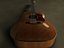 3d model washburn heritage acoustic guitar