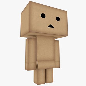 rigged character clean 3d obj