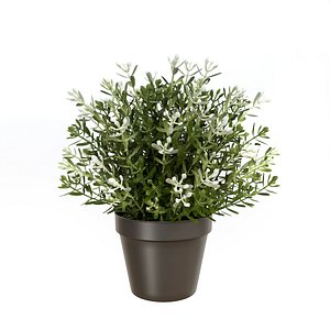 fejka artificial potted plants 3D model