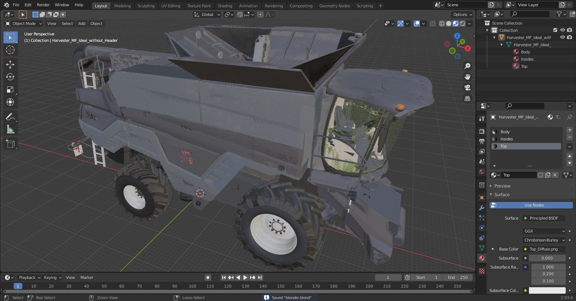 3D Harvester MF Ideal without Header model https://p.turbosquid.com/ts-thumb/RS/0GP8hr/2D/harvestermfidealwithoutheadermb3dmodel033/jpg/1643778919/1920x1080/fit_q87/f711fa1b5a3d46bb6f4e47e07fdc97d748887748/harvestermfidealwithoutheadermb3dmodel033.jpg