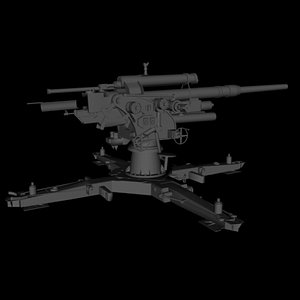 3d 3ds gun german wwii