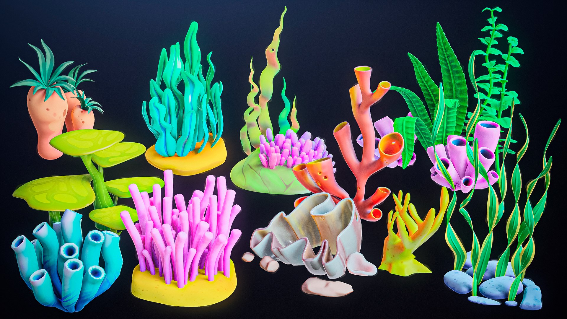 3D X9 Cartoon Coral Reefs And Seaweed Package https://p.turbosquid.com/ts-thumb/RS/4fD1Gm/JX/pr_viewport/png/1724967392/1920x1080/fit_q87/9bea18665bf9485a35d7d1ee93e27b19f1c0aada/pr_viewport.jpg