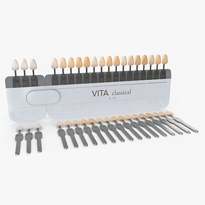 3D model VITA Classical Dental Shade Guide