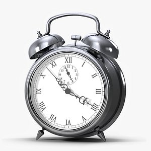 Alarm Clock Silver