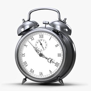 Alarm Clock Silver