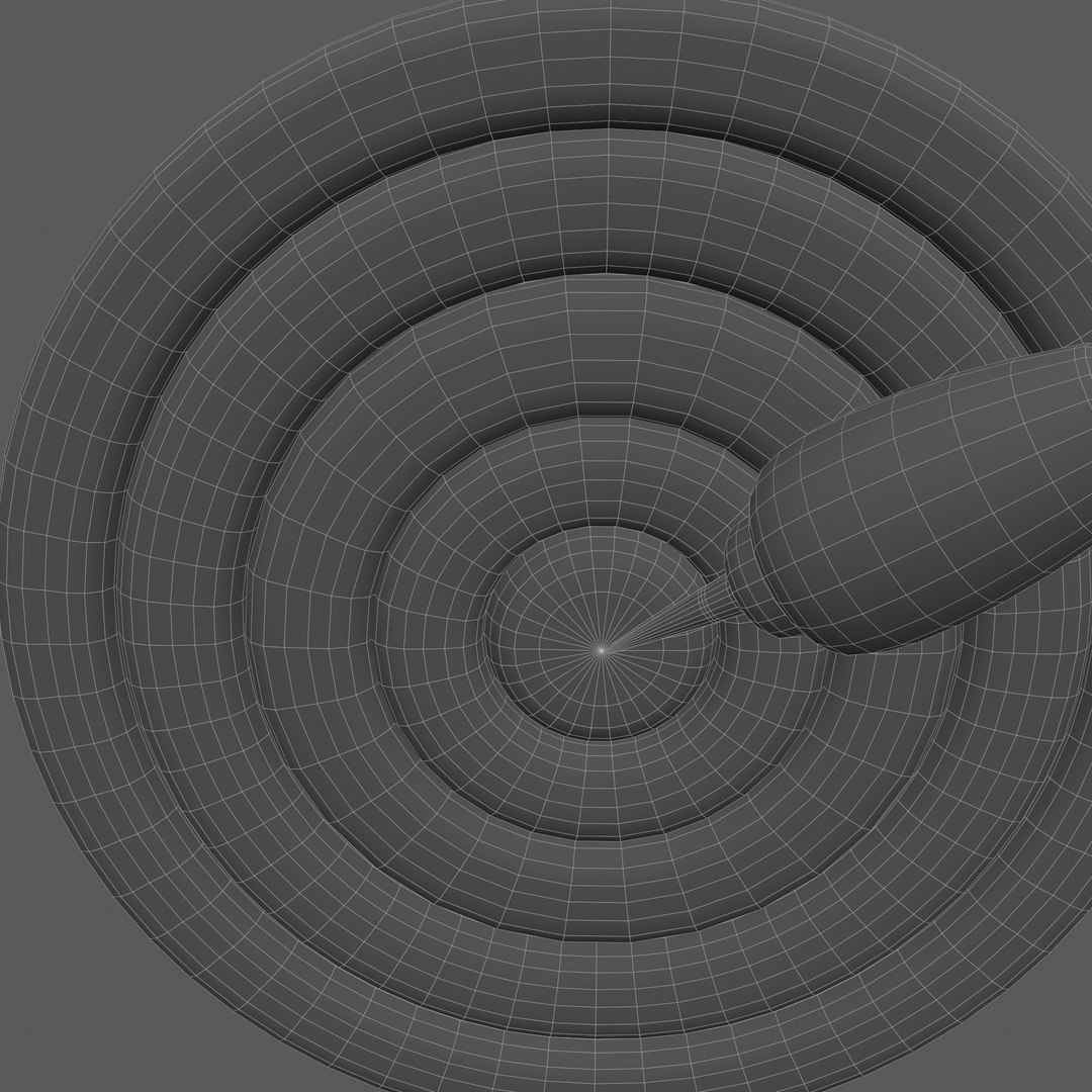 3D Cartoon DartBoard With Darts - TurboSquid 1944062