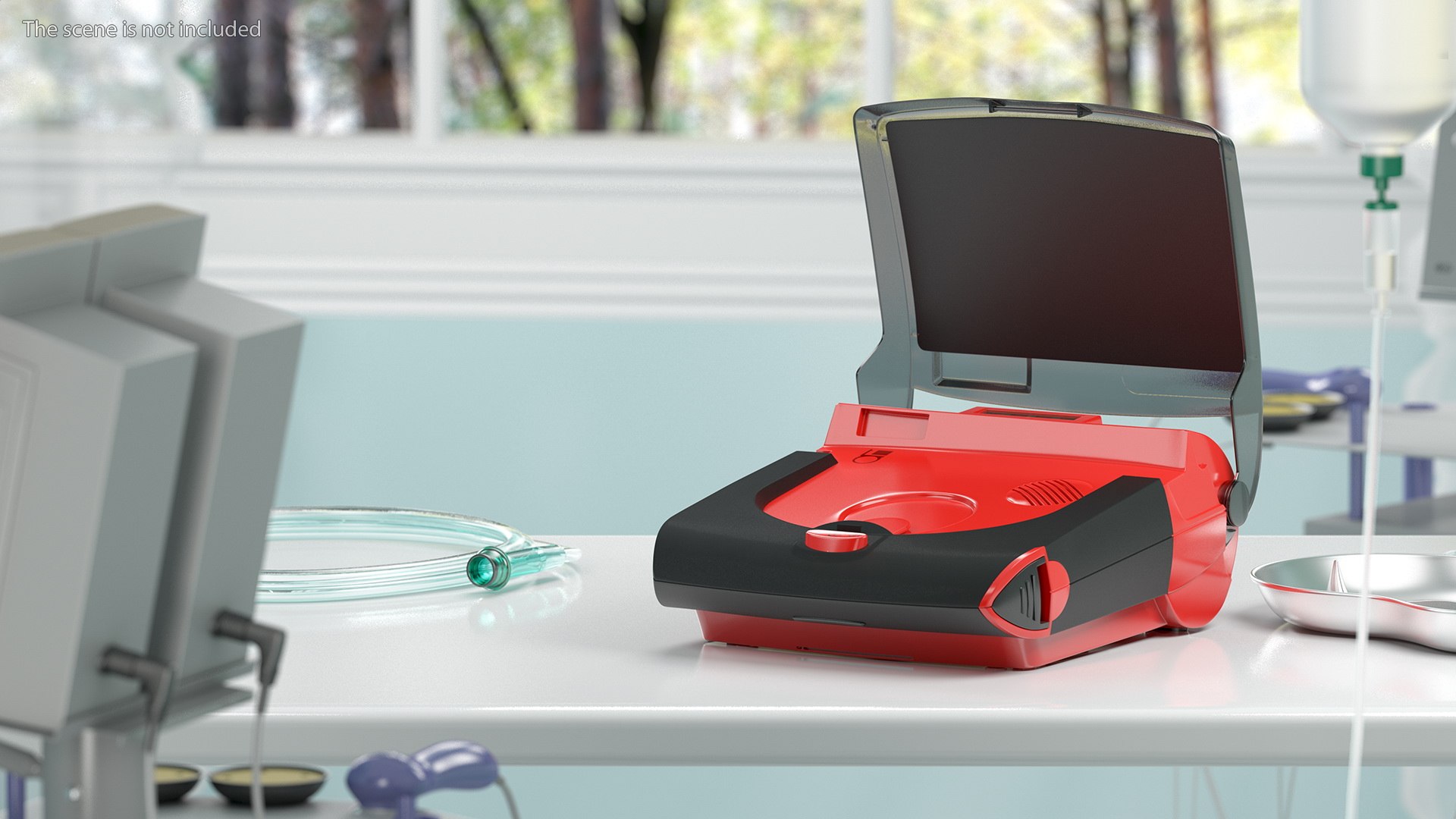 3D automated external defibrillator wall - TurboSquid 1652637