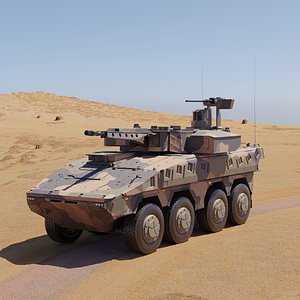 3D Boxer MRAV High-poly