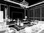 3D interior livingroom scene