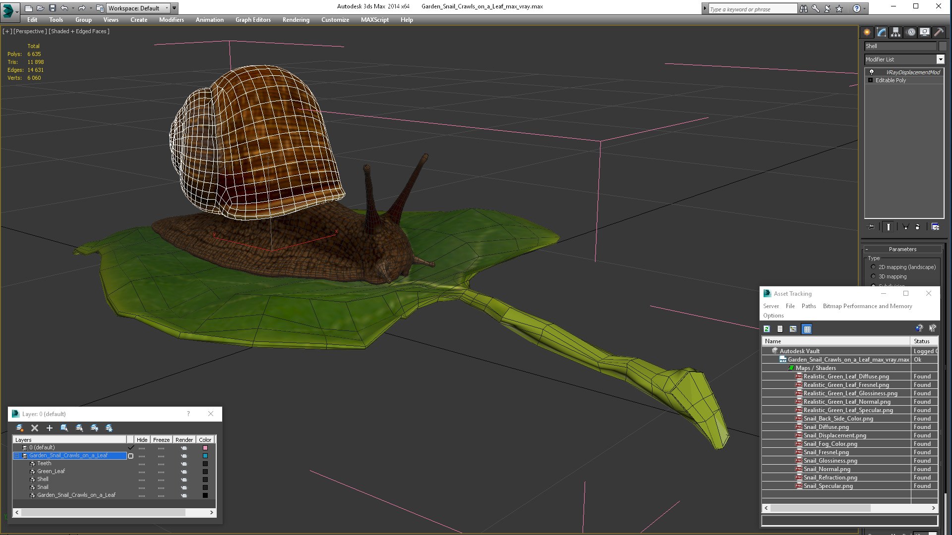 3D Garden Snail Crawls on a Leaf https://p.turbosquid.com/ts-thumb/RS/MZVng0/sO/gardensnailcrawlsonaleaf3dsmodel022/jpg/1707031114/1920x1080/fit_q87/fbc2a51ea4a4b6f31f3d4d8f341d89f43f07c477/gardensnailcrawlsonaleaf3dsmodel022.jpg