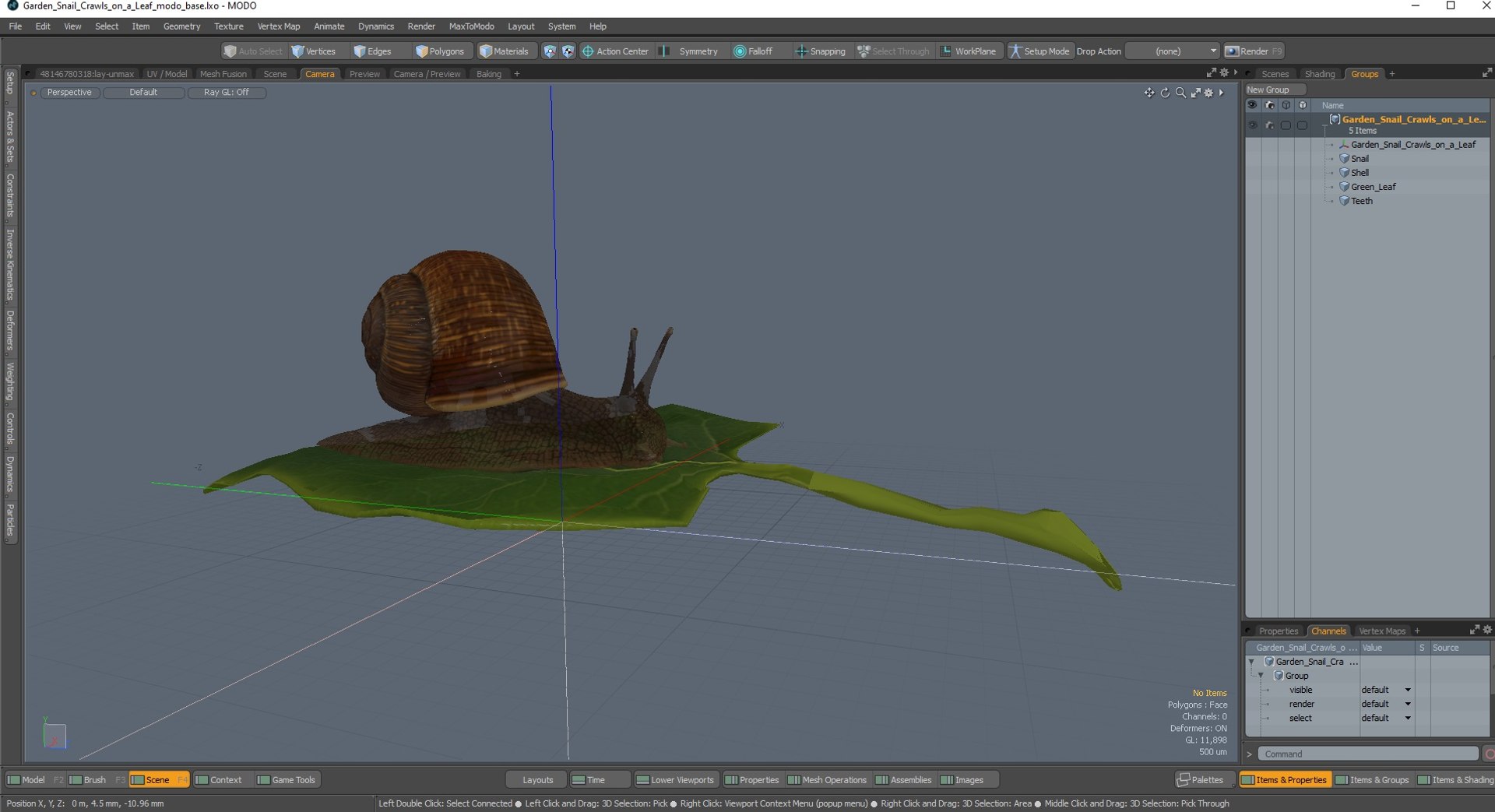 3D Garden Snail Crawls on a Leaf https://p.turbosquid.com/ts-thumb/RS/MZVng0/vb/gardensnailcrawlsonaleaf3dsmodel037/jpg/1707031147/1920x1080/fit_q87/b8ba291adb674c22bd7598ef6423b5cbc0cb96a2/gardensnailcrawlsonaleaf3dsmodel037.jpg