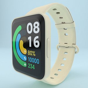 POCO Smart Watch Ivory 3D model
