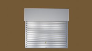 garage shutter 3D model