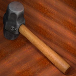 hammer 3d c4d