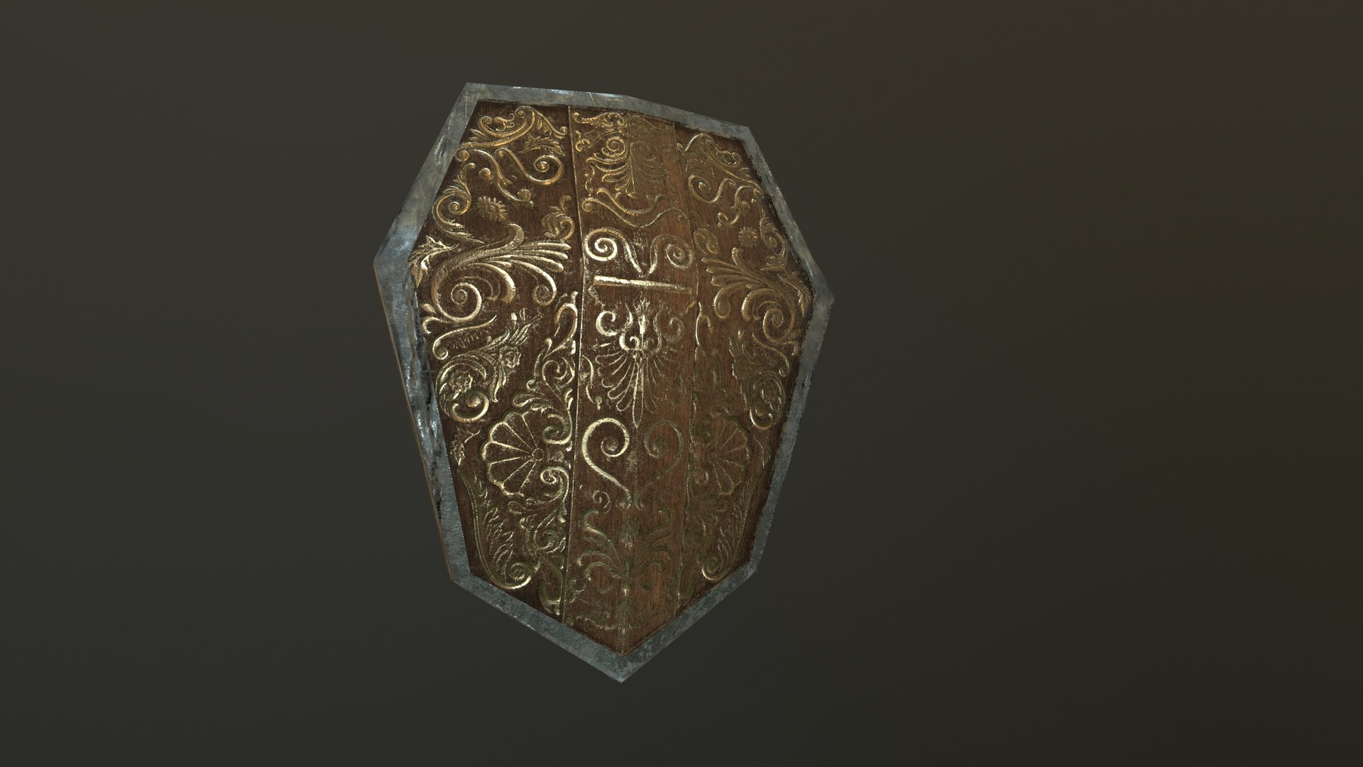 3D Shield 3D Model Model - TurboSquid 2000780