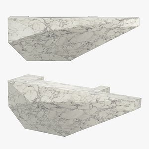 RECEPTION DESK LOBBY Tony 3D model