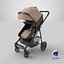 Poussette bébé marche pliable Beige