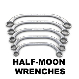 3ds half-moon wrenches