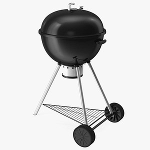 Kettle Charcoal Grill 3D model