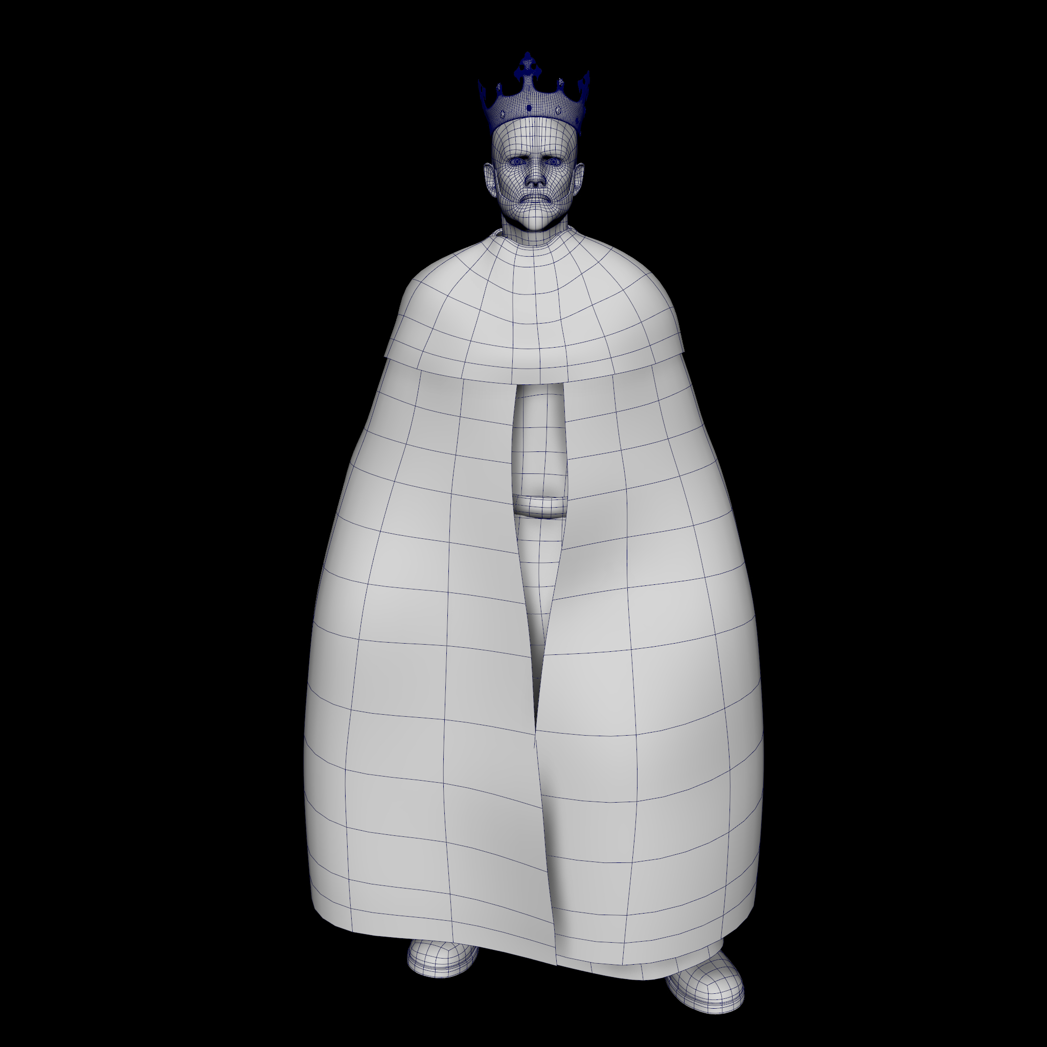 3D King Alfonso II TurboSquid 1963505