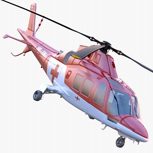 agustawestland aw109 grand helicopter 3d 3ds