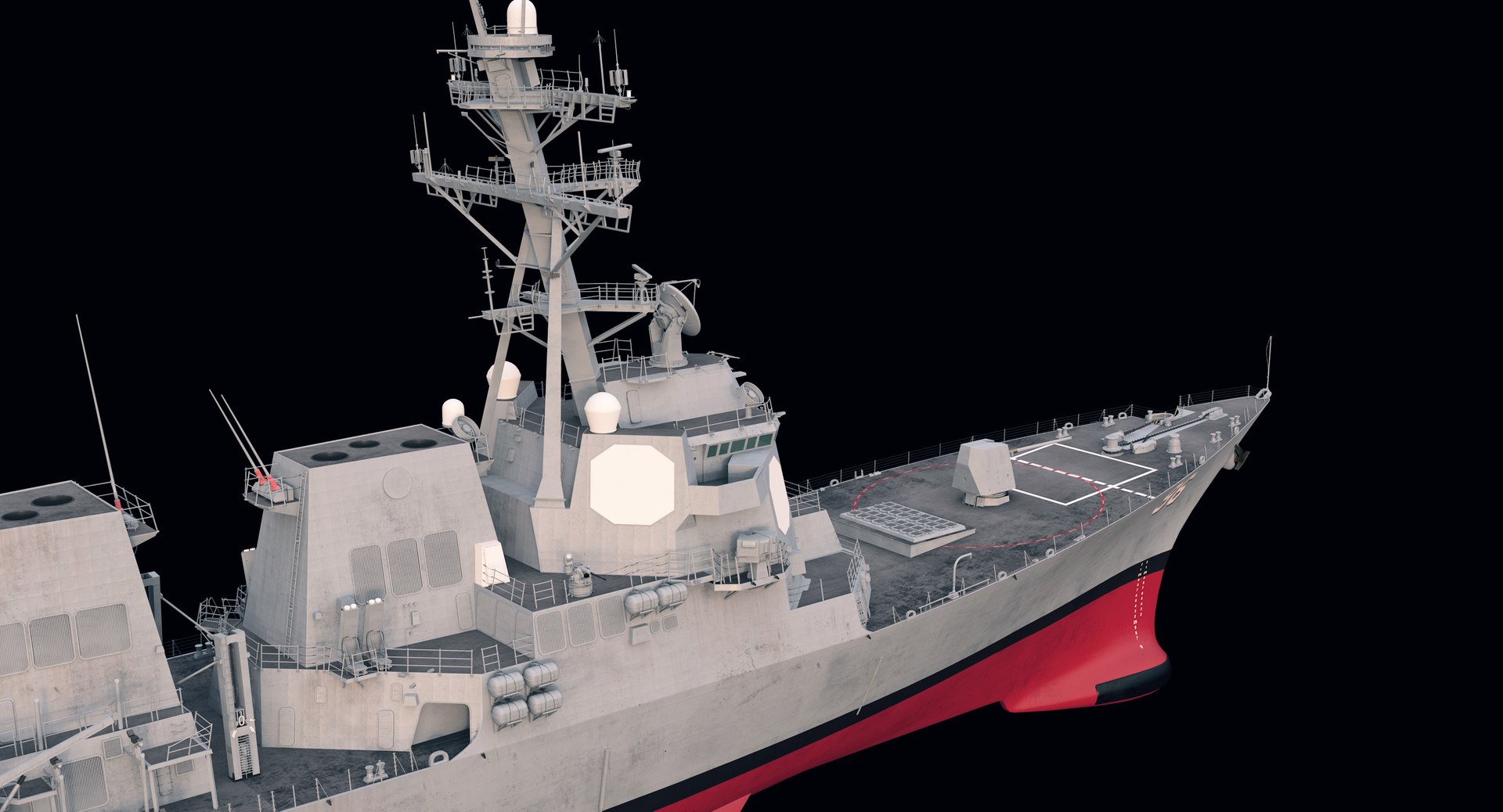 Uss Bainbridge Ddg 96 3d Max