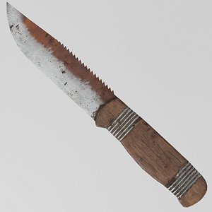 knife fallout 3D model