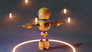 Stylized Robot Character