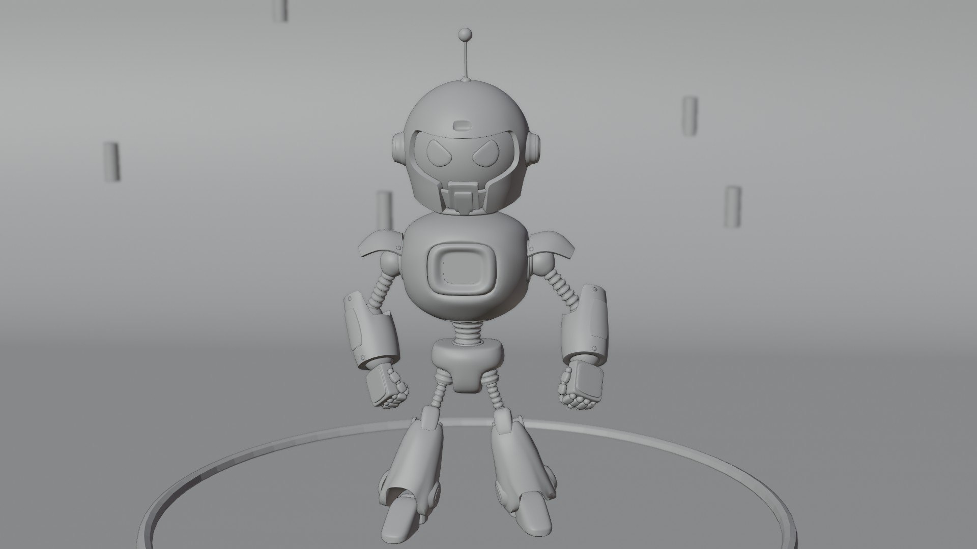 3D Stylized Robot Character - TurboSquid 2308960