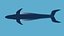 Dauphin de dessin animé low-poly animé pour vous Modèle 3D low-poly