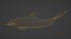 Dauphin de dessin animé low-poly animé pour vous Modèle 3D low-poly