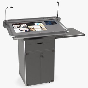3D Office Lectern ILS Synergy QK