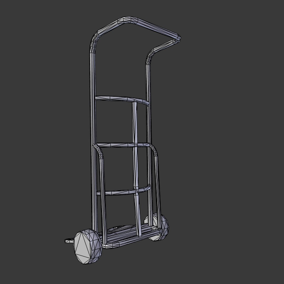 tyre trolley 3d model