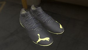 3D soccer cleats model