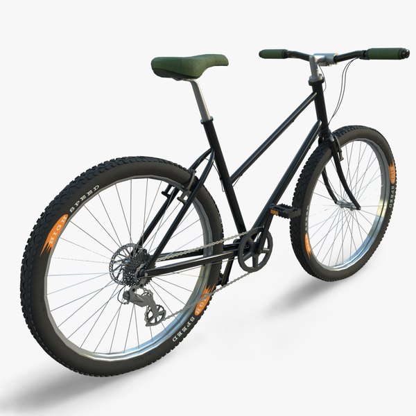 High Speed Bicycle 3D model