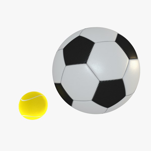 3d soccer ball tennis