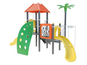 3D model PLAYGROUND ZOO 120 SPEED KIDS