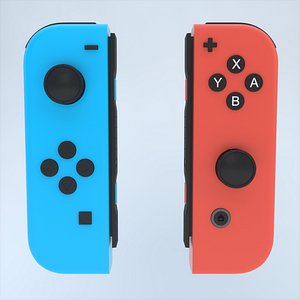 3D Nintendo Switch Joy-Con Controller