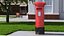 British Red Post Box 3D